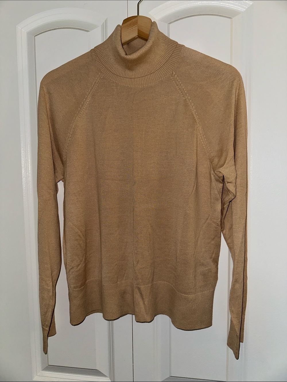 H&M Men's Tan Turtleneck Sweater